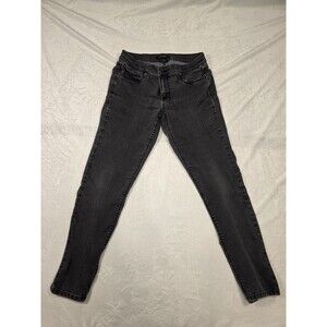 White House Black Market Skinny Black Medium Wash Denim Women's Jeans